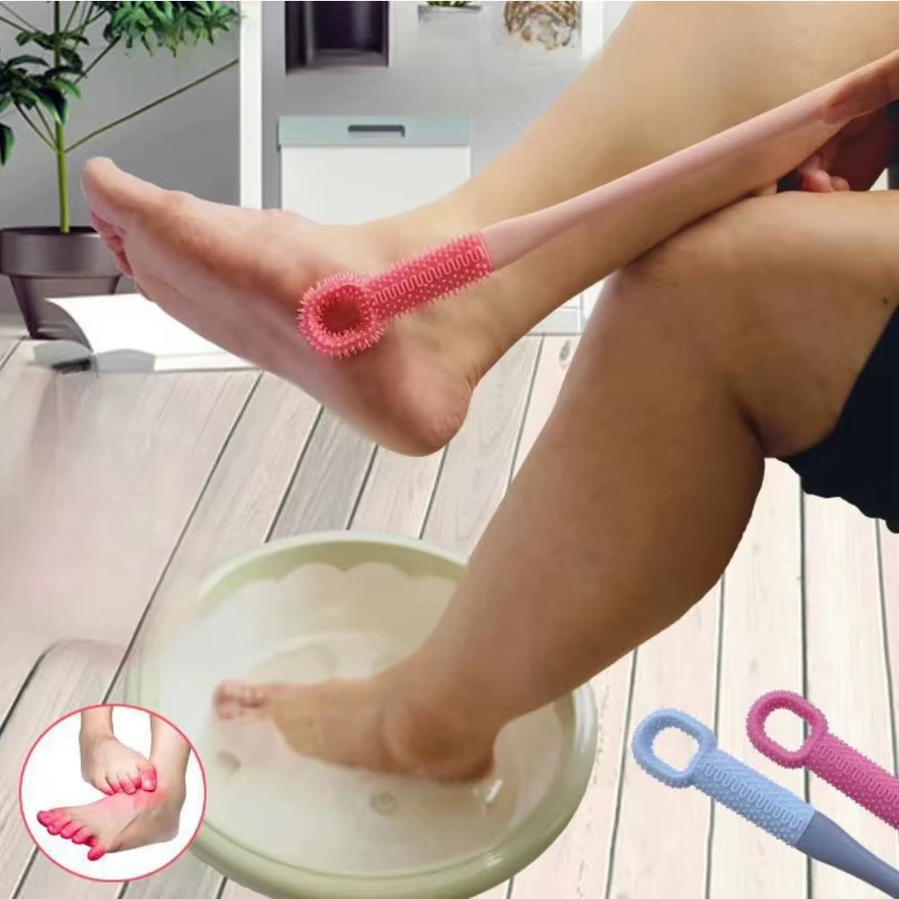 1PC Soft Cleaning Brush for Feet Bath Shower Exfoliating Massage Household Items Hygienic Foot Care Tool Bathroom Accessories