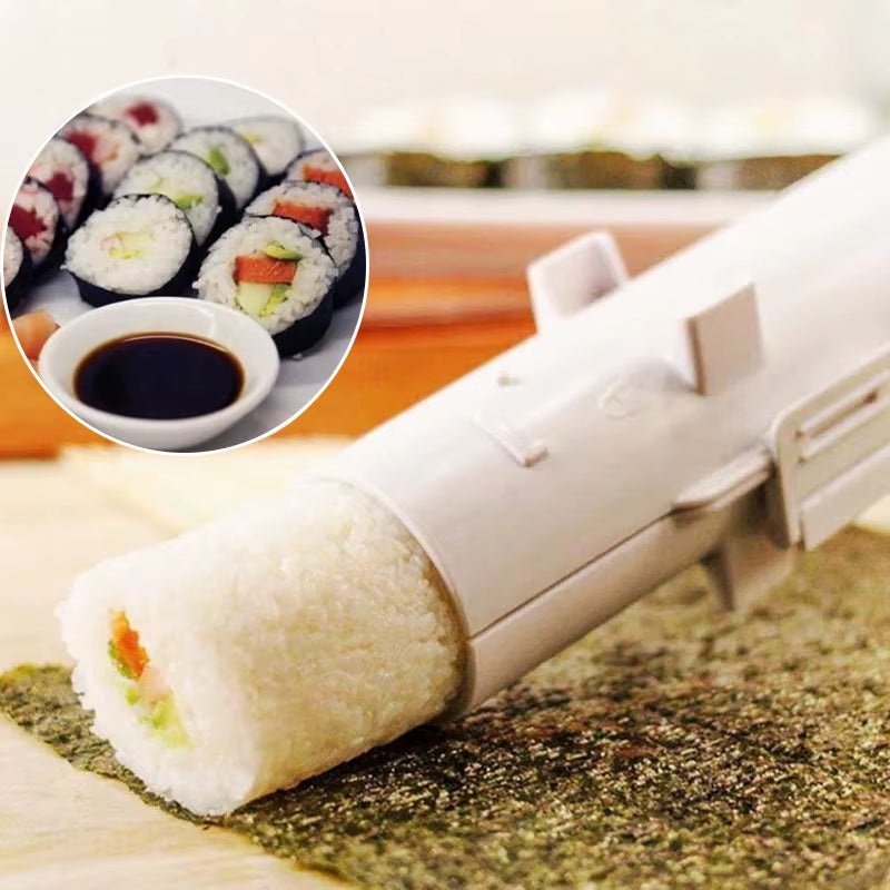 Quick Sushi Maker DIY Roller Rice Mold Meat Vegetable Rolling Mold Sushi Device Making Machine Bento Kitchen Gadgets