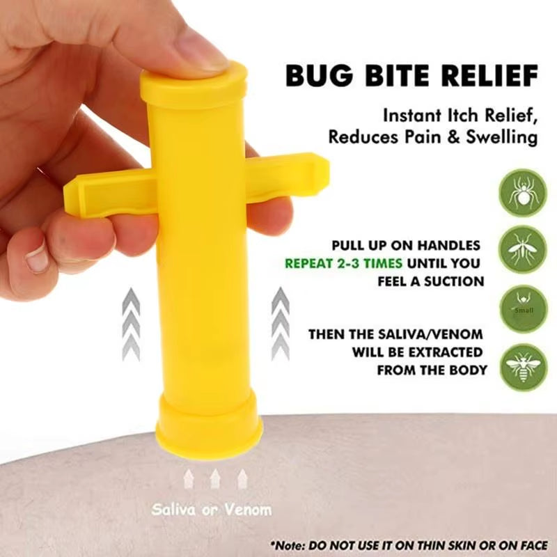 Vacuum Venom Extractor Outdoor First Aid Mosquito Bite Detoxification Pump Survival Pump Poisoning Emergency Camping Equipment