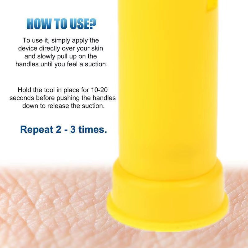 Vacuum Venom Extractor Outdoor First Aid Mosquito Bite Detoxification Pump Survival Pump Poisoning Emergency Camping Equipment