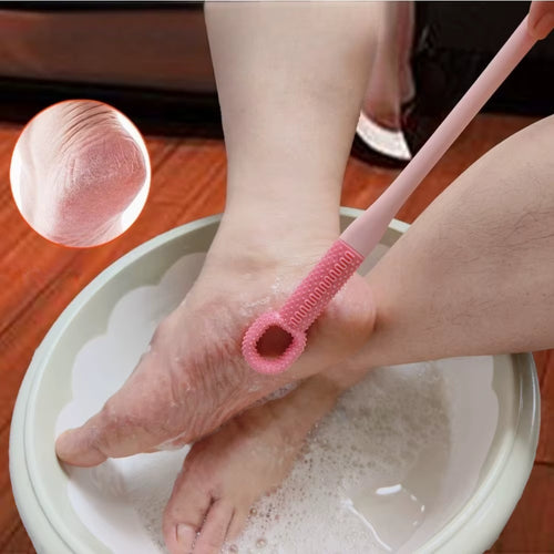 1PC Soft Cleaning Brush for Feet Bath Shower Exfoliating Massage Household Items Hygienic Foot Care Tool Bathroom Accessories